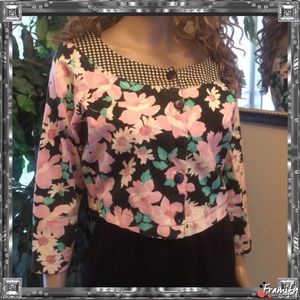 Short Floral Jacket sz med